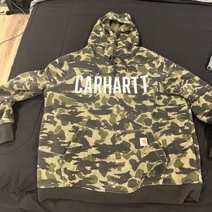 Carhartt camo hoodie